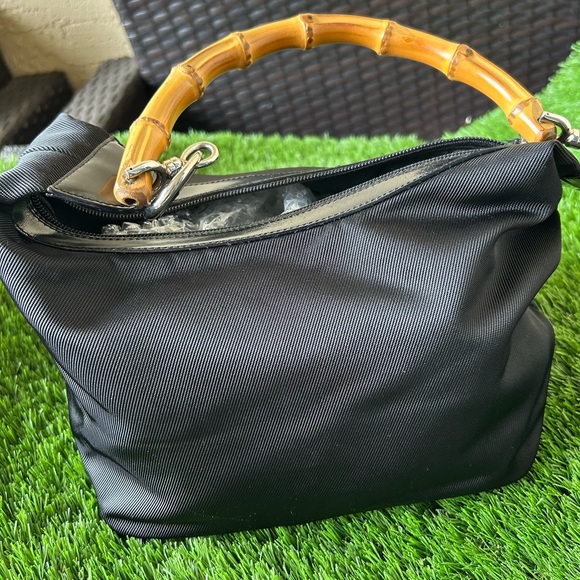 Gucci bamboo shoulder handbag - Picture 1 of 8